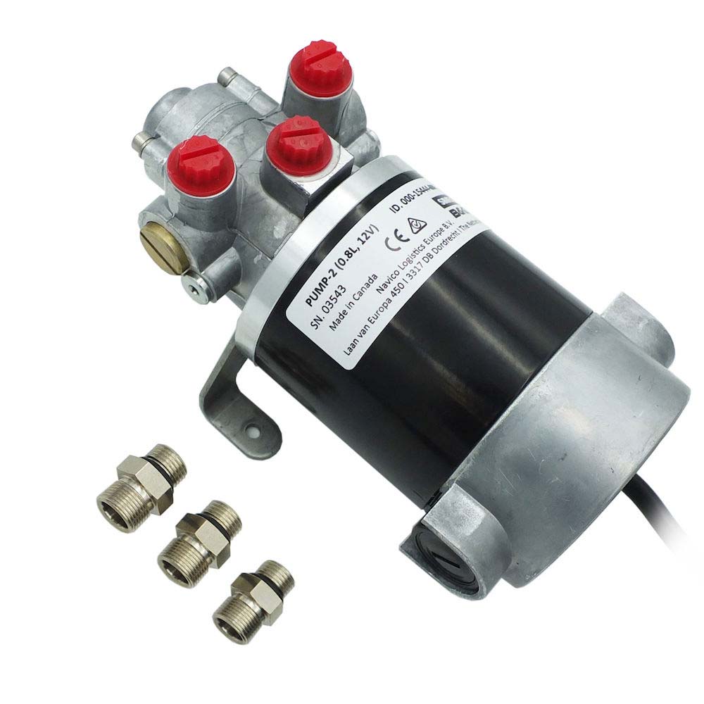 Image 1: Navico Pump-3 MK2 Reversible Hydraulic Autopilot Pump - 12V