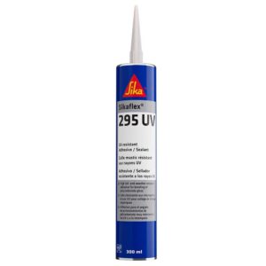Image 1: Sika Sikaflex® 295 UV - Black - 10oz Tube w/Nozzle
