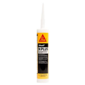 Image 1: Sika Sikasil®-N Plus Clear 10oz w/Nozzle