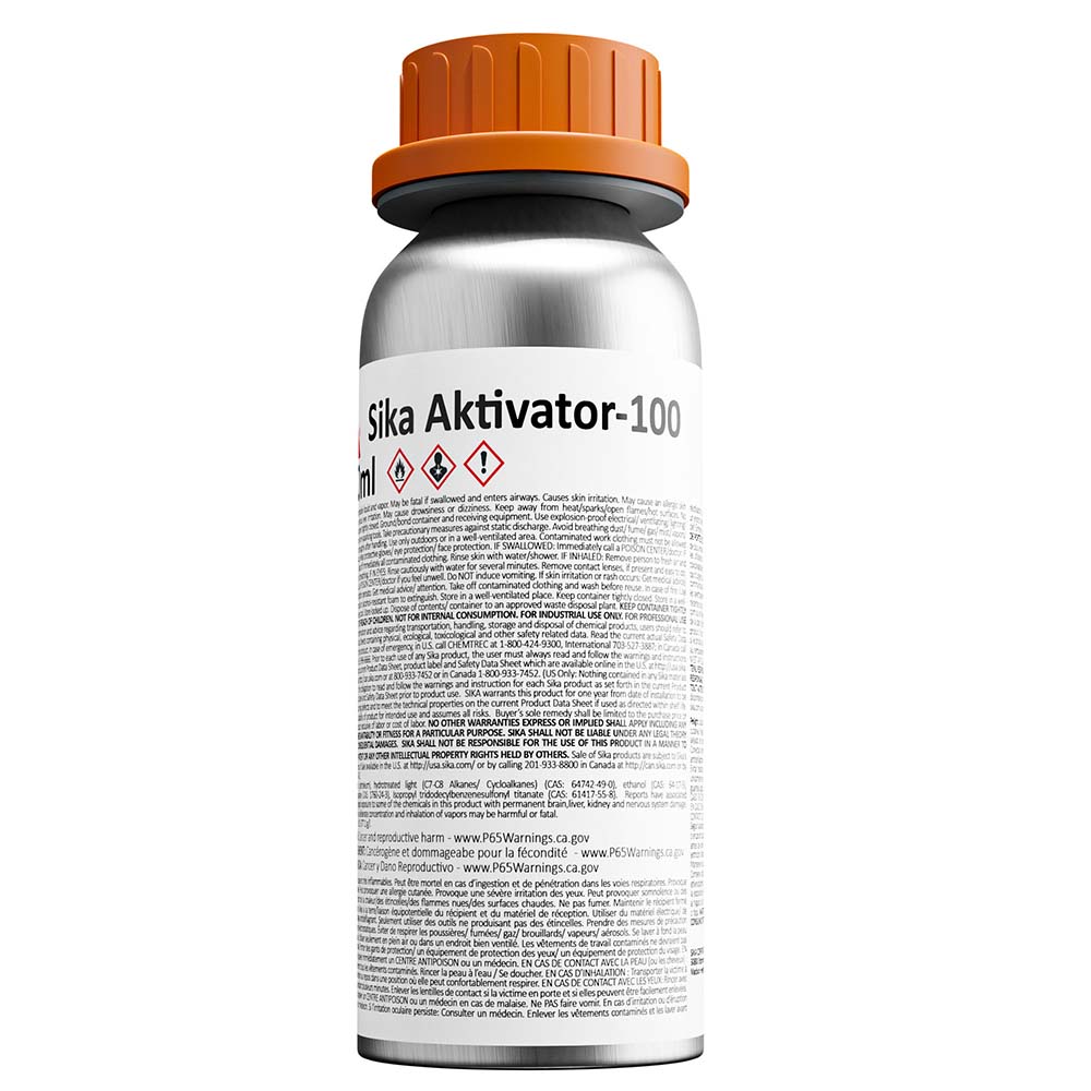 Image 1: Sika Aktivator-100 Clear 250ml Bottle