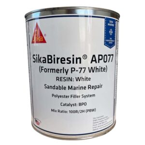 Image 1: Sika SikaBiresin® AP077 White Gallon BPO Hardener Required