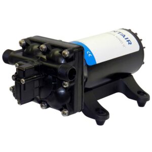 Image 1: Shurflo by Pentair King II Premium 4.0 24VDC 4.0GPM 55PSI Fresh Water Pressure Pump w/Strainer & Fittings