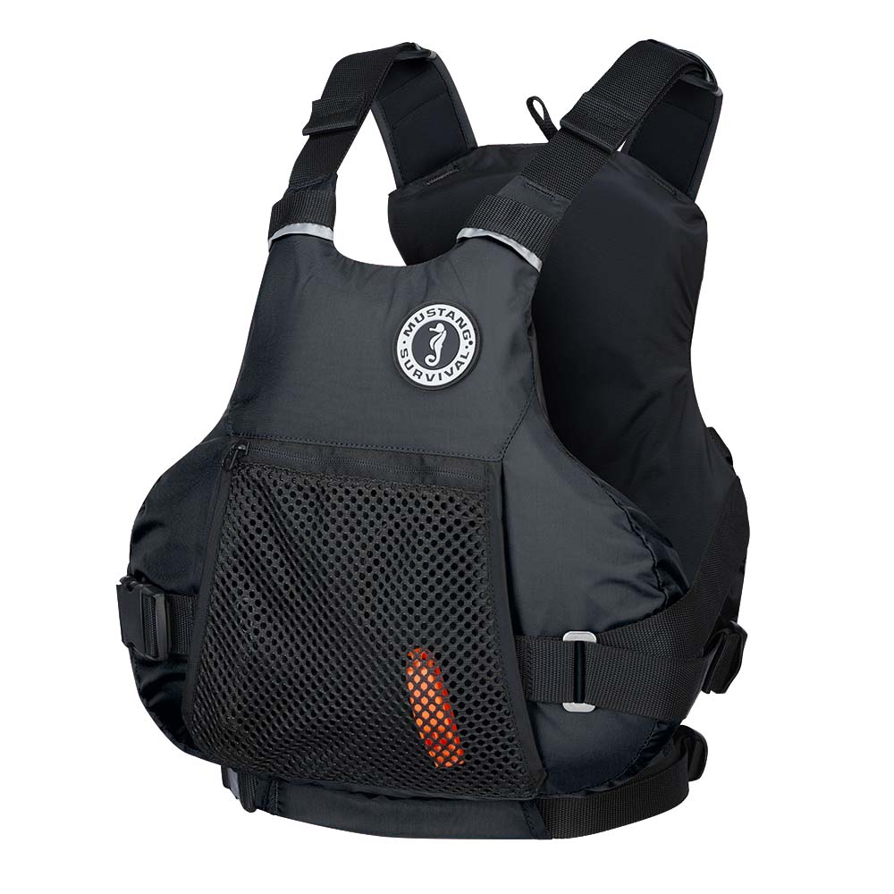 Image 1: Mustang Vibe Foam Vest - Black - Small/Medium