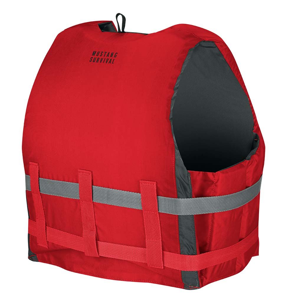 Image 3: Mustang Livery Foam Vest - Red - XS/Small