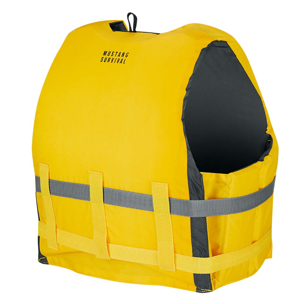 Image 3: Mustang Livery Foam Vest - Yellow - XS/Small