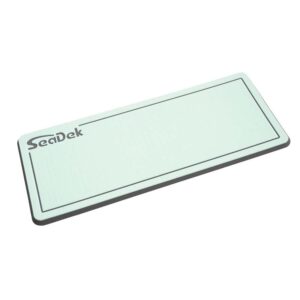 Image 1: SeaDek Large Helm Pad - Seafoam Green/Storm Grey