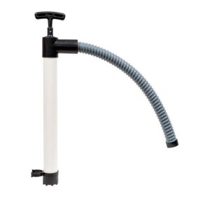 Image 1: Johnson Pump 18" Hand Pump w/Hose