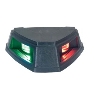 Image 1: Perko 12V LED Bi-Color Navigation Light - Black