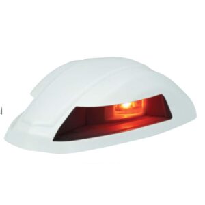 Image 1: Perko 12V LED Bi-Color Navigation Light - White Rounded