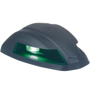 Image 1: Perko 12V LED Bi-Color Navigation Light - Black Rounded