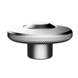 Image 1: PTM Watersports Board Rack Replacement Knob - Silver