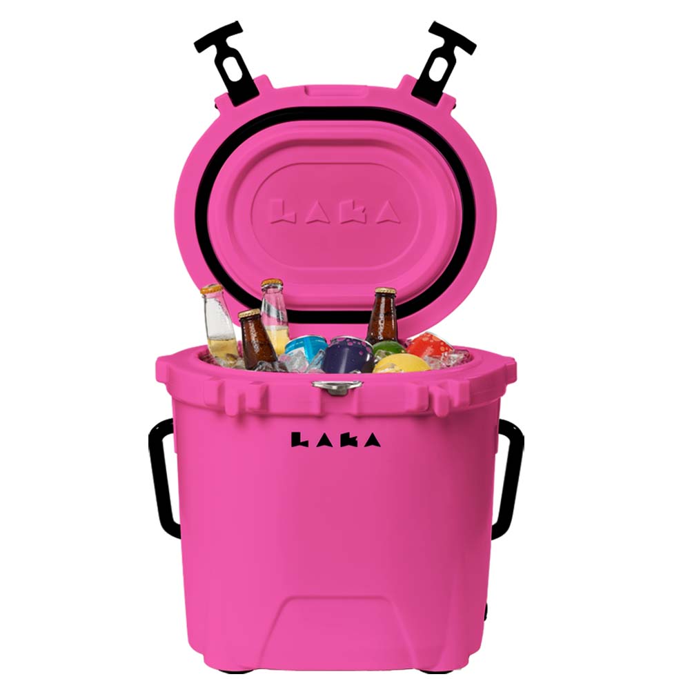 Image 4: LAKA Coolers 20 Qt Cooler - Pink