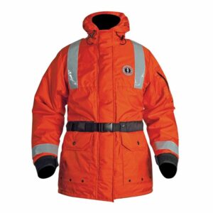 Image 1: Mustang ThermoSystem Plus Flotation Coat - Orange - Small