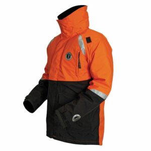 Image 1: Mustang Catalyst Flotation Coat - Orange/Black - XXL
