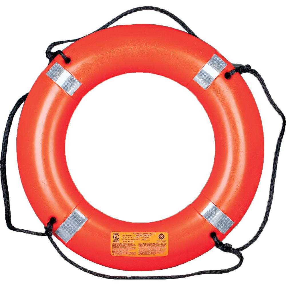 Image 1: Mustang 30" Ring Buoy w/Reflective Tape