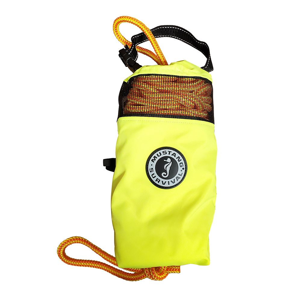 Image 1: Mustang Water Rescue Professional Throw Bag - 75' Rope