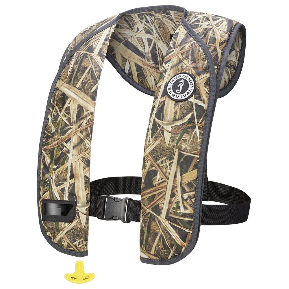Image 1: Mustang MIT 100 Inflatable PFD - Mossy Oak Shadow Grass Blades - Automatic/Manual