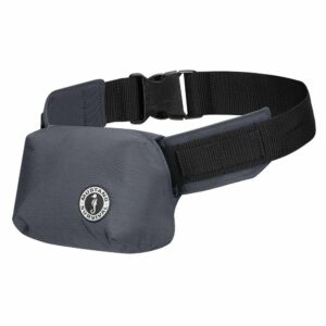 Image 1: Mustang Minimalist Inflatable Belt Pack - Admiral Grey - Manual