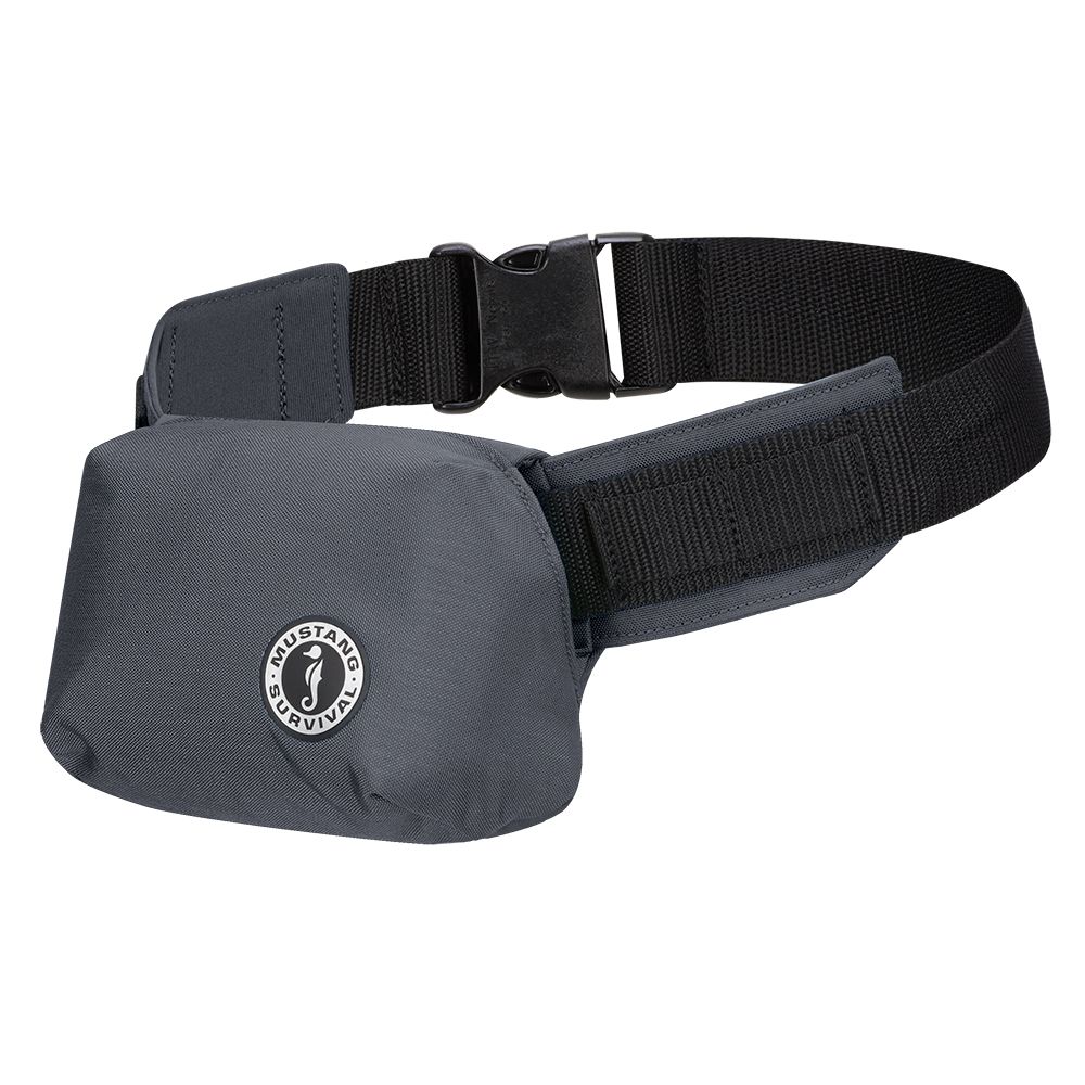Image 1: Mustang Minimalist Inflatable Belt Pack - Admiral Grey - Manual