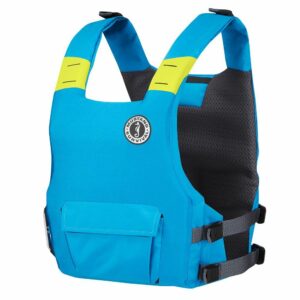 Image 1: Mustang Khimera Dual Flotation PFD - Azure Blue - Manual