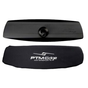 Image 1: PTM Watersports VR-140 Elite Mirror & Cover Combo - Black