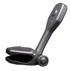 Image 1: PTM Watersports ZXR-320 Pivoting Mirror Bracket - Titanium Grey