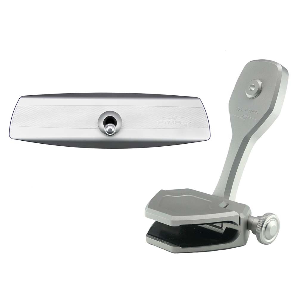 Image 1: PTM Edge Mirror/Bracket Kit w/VR-140 Elite Mirror & ZXR-300 (Silver)