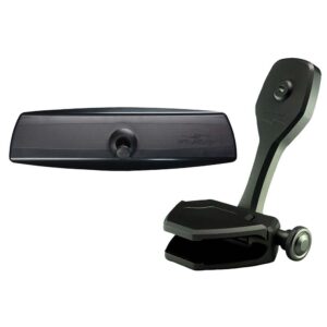 Image 1: PTM Watersports Mirror/Bracket Kit w/VR-140 PRO Mirror & ZXR-300 (Black)