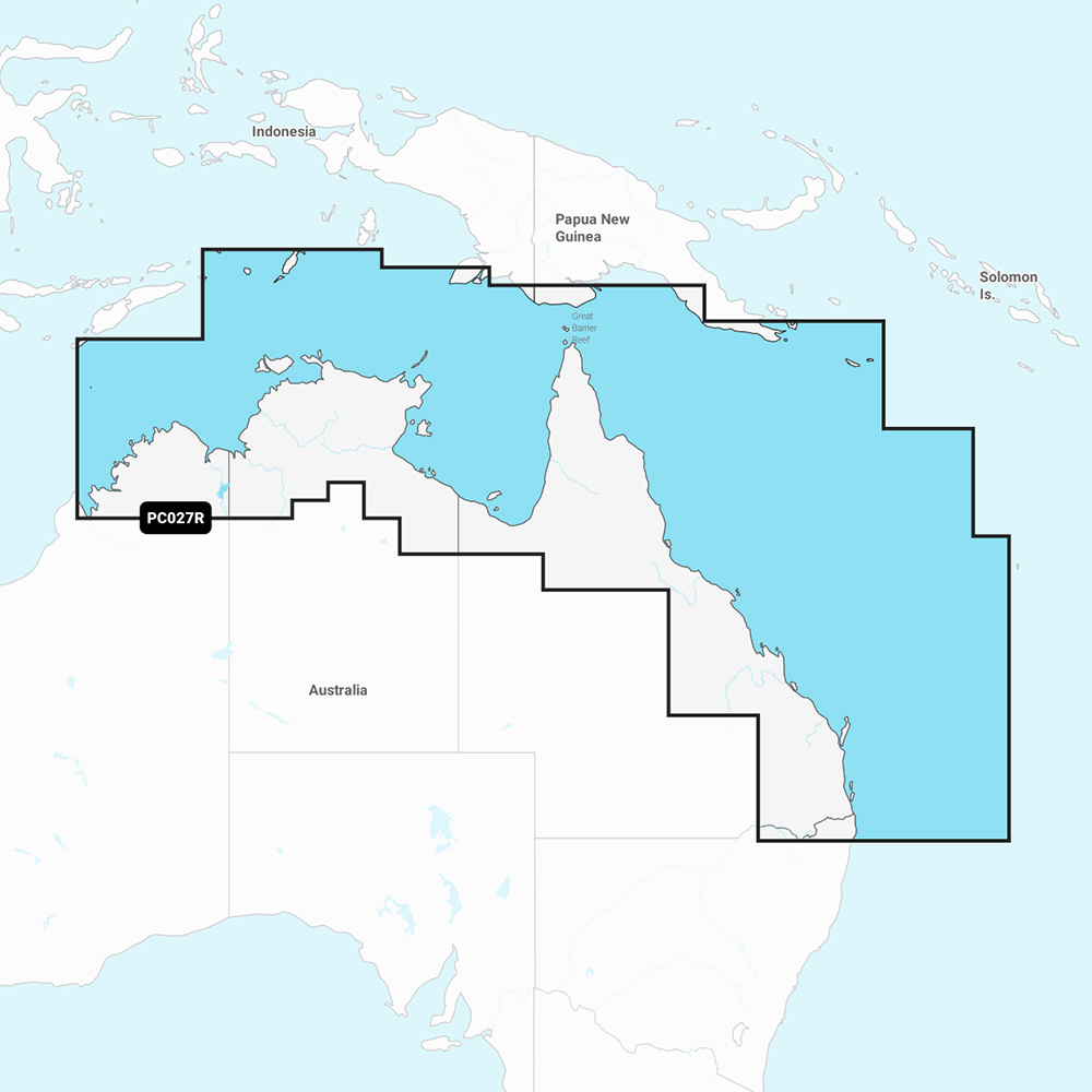 Image 1: Navionics NAPC027R - Australia, Northeast - Navionics+