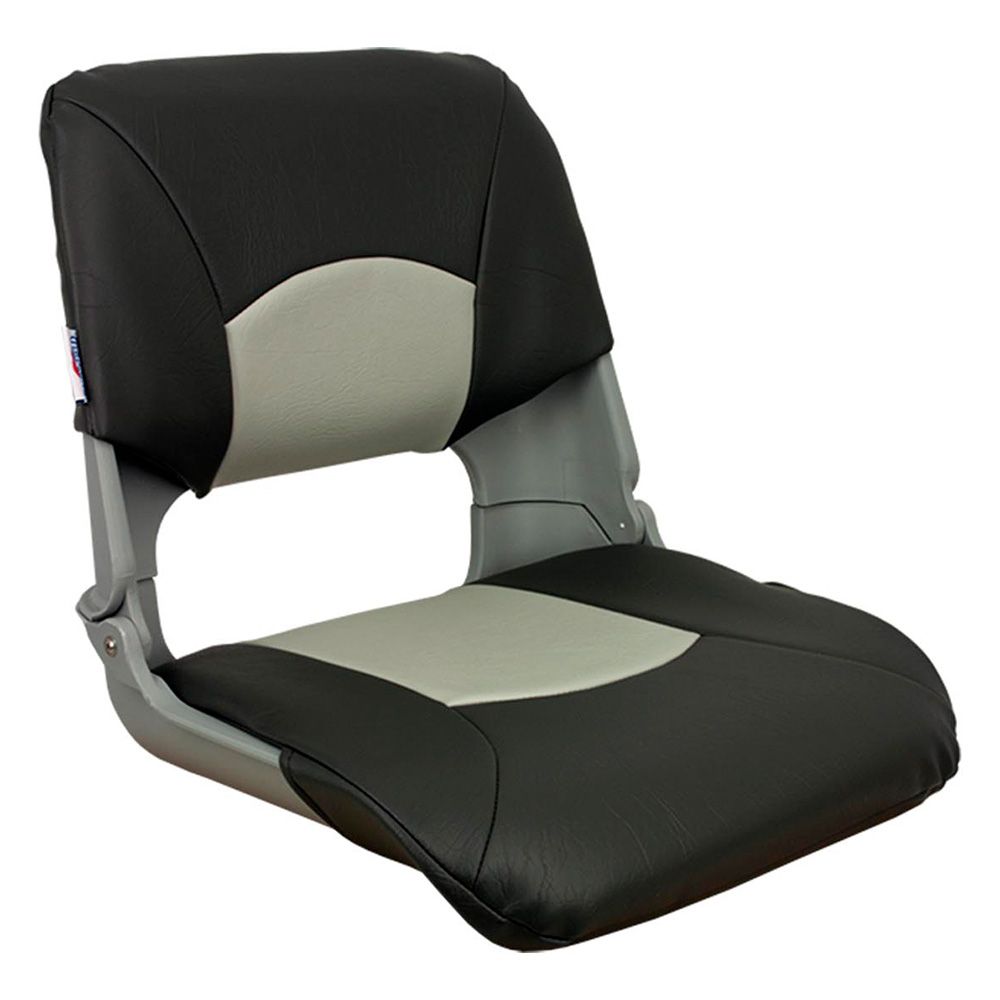 Image 1: Springfield Skipper Standard Seat Fold Down - Black/Charcoal