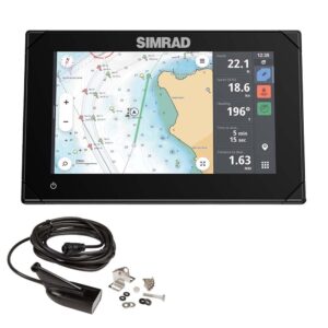 Image 1: Simrad NSX™ 3007 7" Combo Chartplotter & Fishfinder w/HDI Transducer