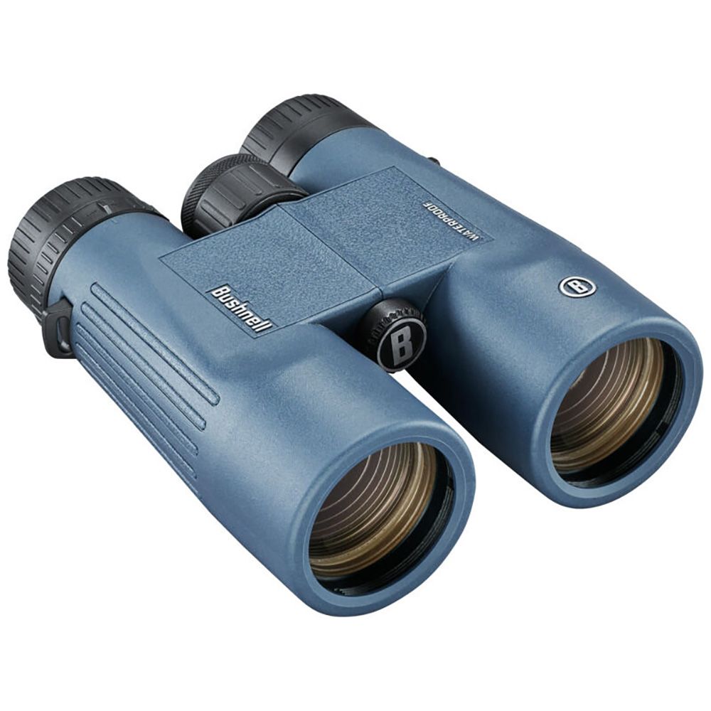 Image 1: Bushnell 8x42mm H2O Binocular - Dark Blue Roof WP/FP Twist Up Eyecups