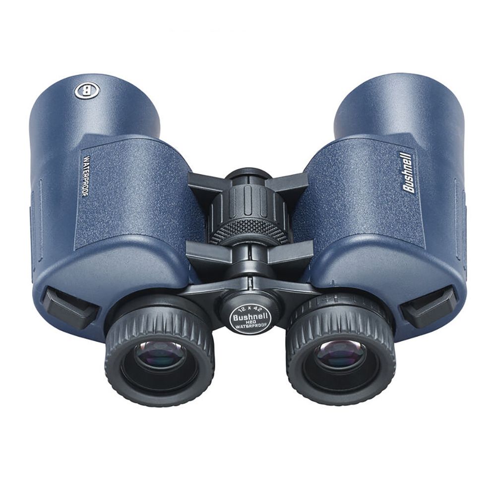 Image 4: Bushnell 8x42mm H2O Binocular - Dark Blue Porro WP/FP Twist Up Eyecups