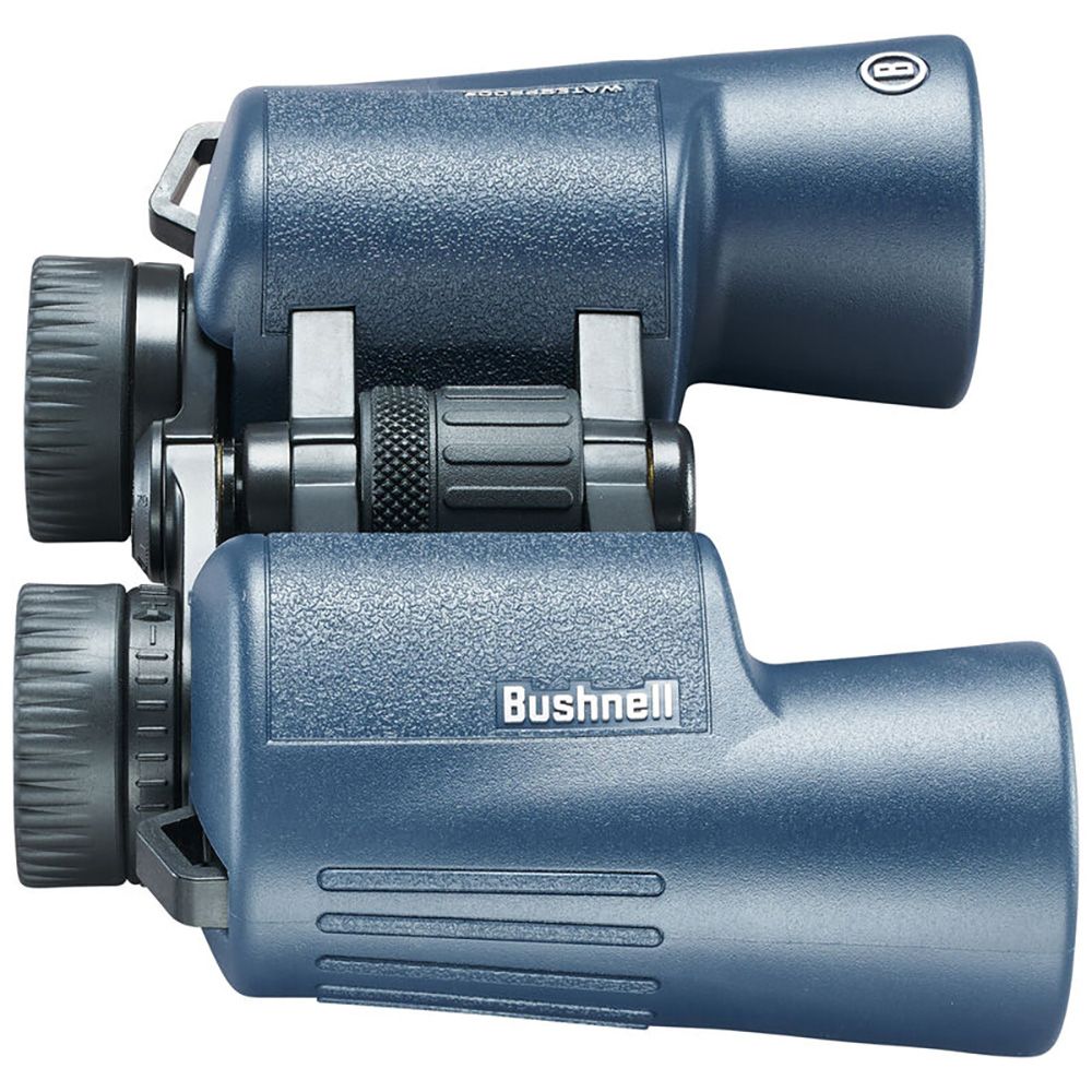 Image 7: Bushnell 12x42mm H2O Binocular - Dark Blue Porro WP/FP Twist Up Eyecups