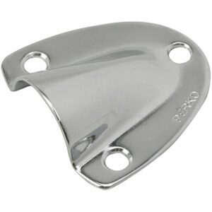 Image 1: Perko Stainless Steel Clamshell Ventilator 2" x 2"