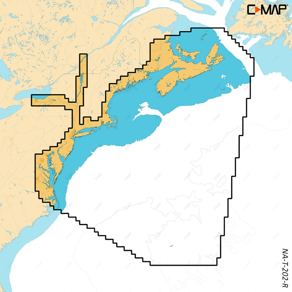 Image 1: C-MAP REVEAL™ X - Nova Scotia to the Chesapeake Bay