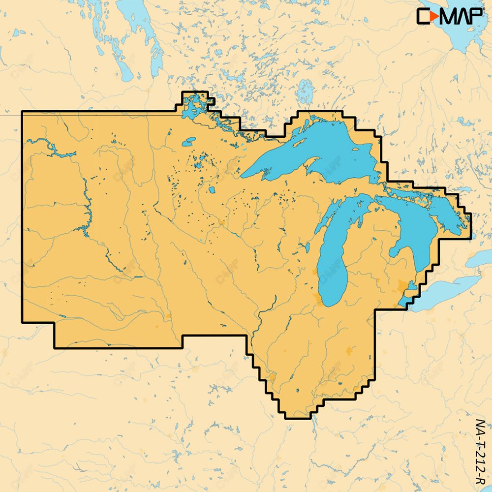 Image 1: C-MAP REVEAL™ X - U.S. Lakes North Central