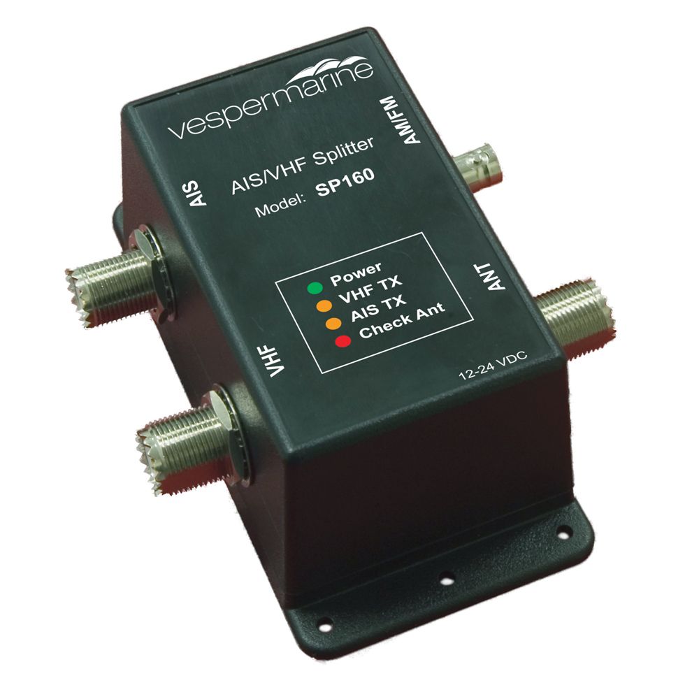Image 1: Vesper Amplified AIS/VHF/FM Antenna Splitter w/Signal Gain