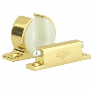 Image 1: Lee's Rod/Reel Hanger Penn INTL 130VIS - Bright Gold