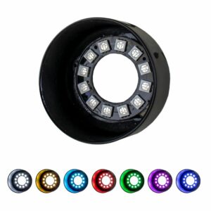 Image 1: Sea-Dog LED Rod Holder Cap Light - 2" Diameter