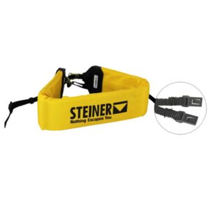 Image 1: Steiner Yellow Floating Strap f/ Commander XP ClicLoc® Binoculars