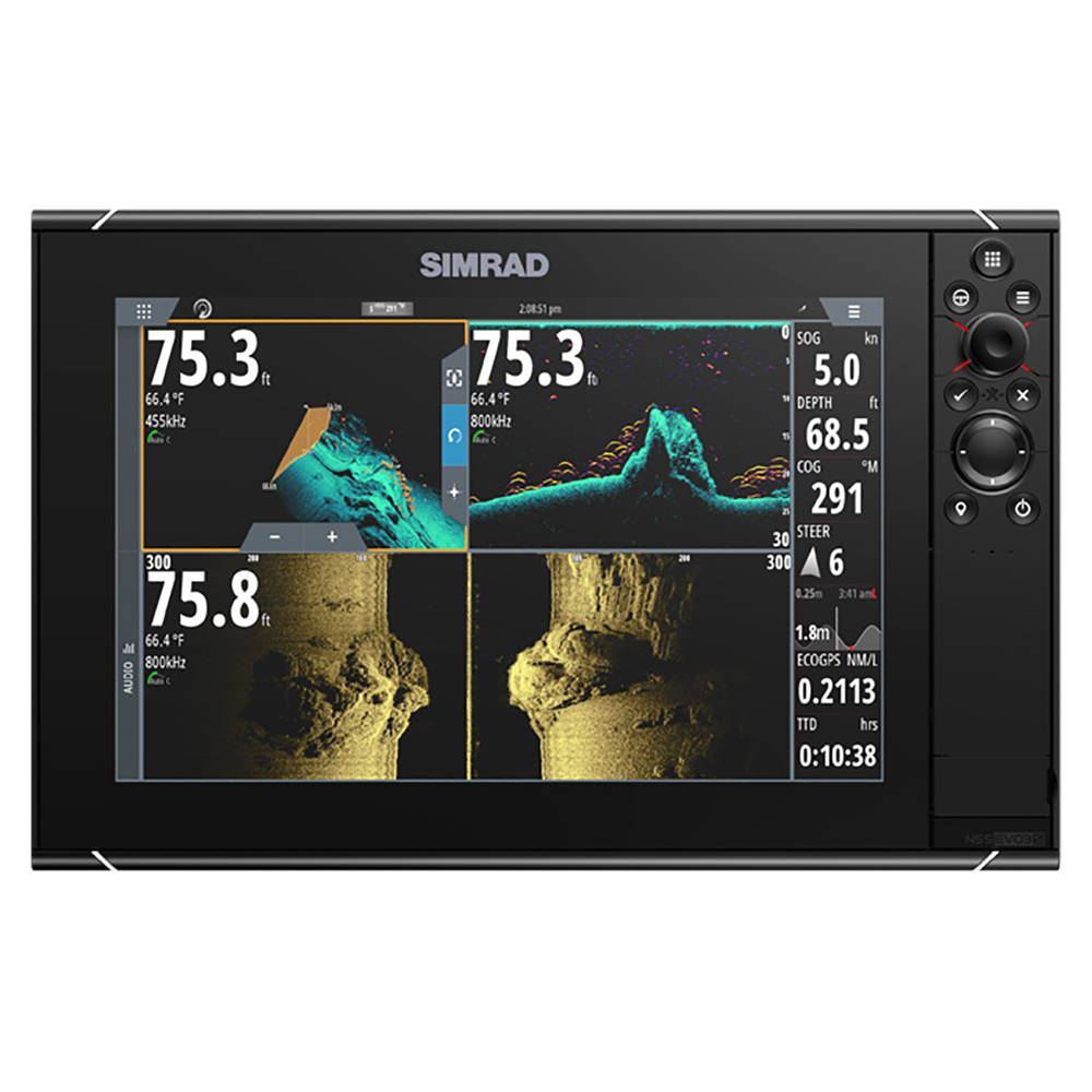 Image 1: Simrad NSS12 evo3S Combo Multi-Function Chartplotter/Fishfinder - No HDMI Video Outport