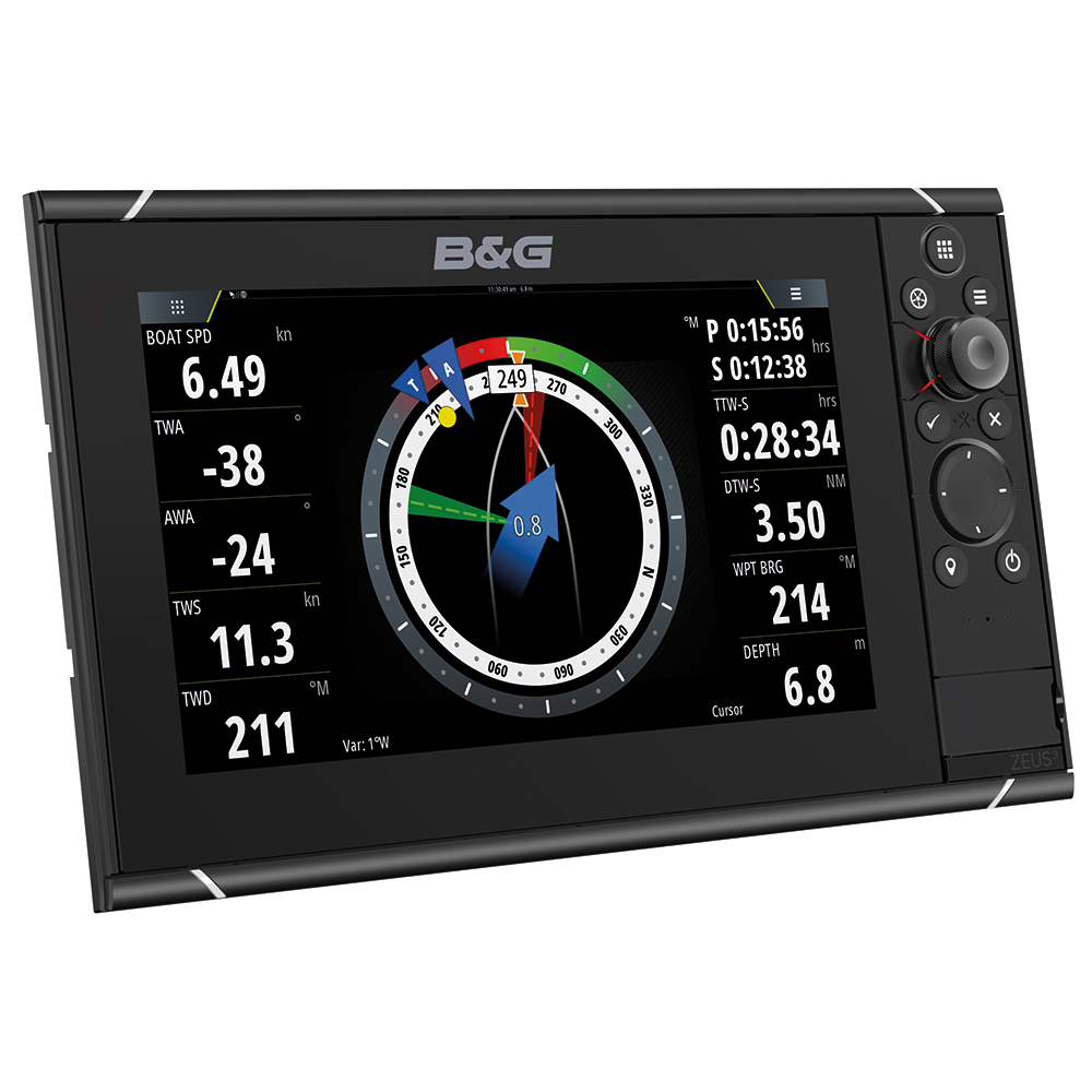 Image 1: B&G Zeus™ 3S 12 Combo Multi-Function Sailing Display - No HDMI Video Outport