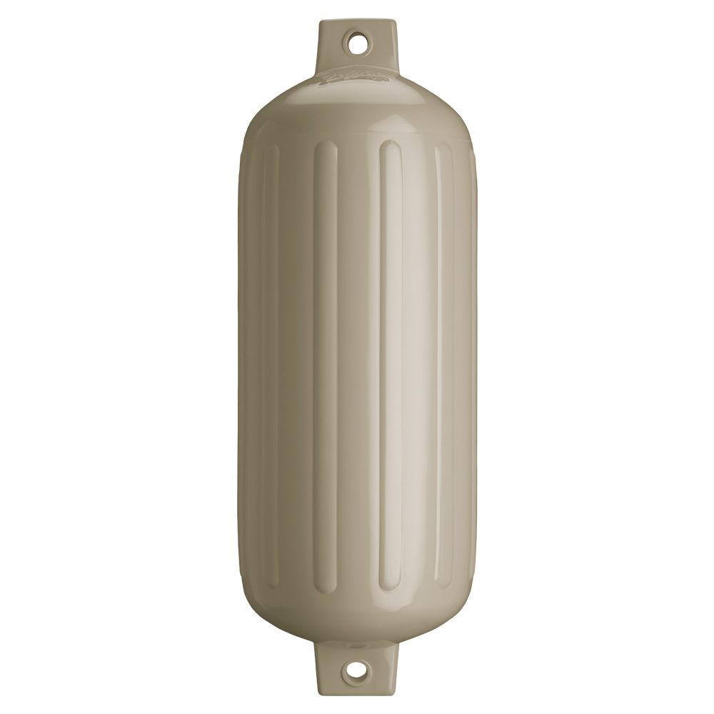 Image 1: Polyform G-6 Twin Eye Fender 11" x 30" - Sand