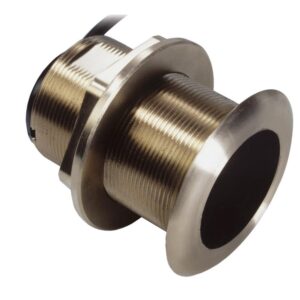 Image 1: Navico B60 Thru Hull Transducer 12° Tilt, 9-Pin Xsonic Connector, Depth & Temperature