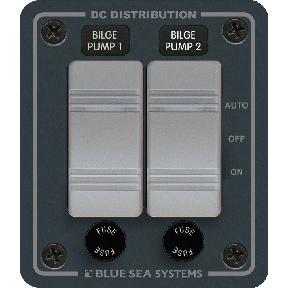 Image 1: Blue Sea 8664 Contura 2 Bilge Pump Control Panel