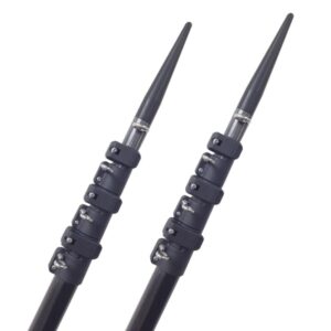 Image 1: Lee's 20' Telescoping Carbon Fiber Center Outrigger Pole
