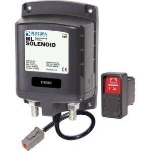 Image 1: Blue Sea 7718100 - ML-Series Solenoid Switch - Deutsch Connector - 12V 