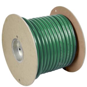 Image 1: Pacer Green 6 AWG Battery Cable - 100' 