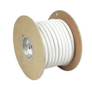 Image 1: Pacer White 4 AWG Battery Cable - 50' 